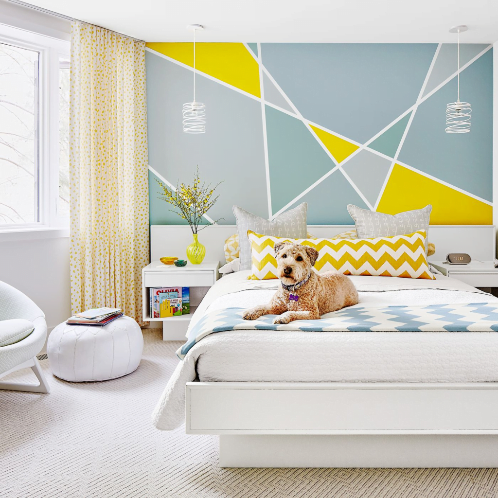 Dinding Unik Dengan Pola