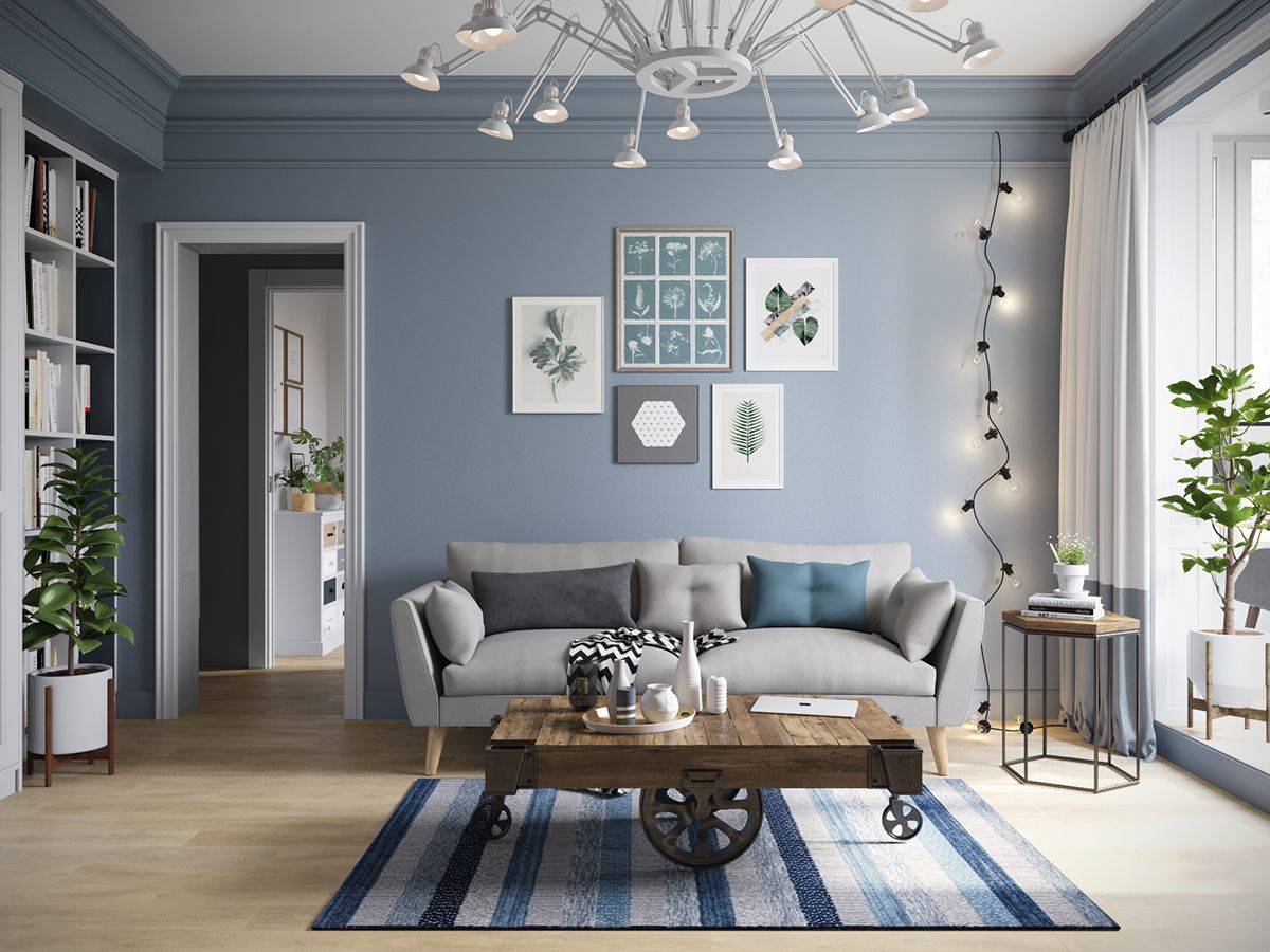 Inspirasi Desain Interior dengan Warna Dinding Trendi