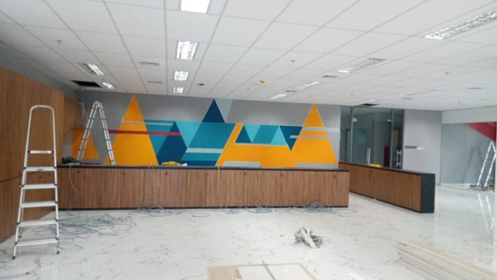 Pengecatan ruang kantor