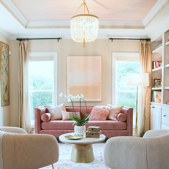 Inspirasi Warna Pastel untuk Ruang Keluarga