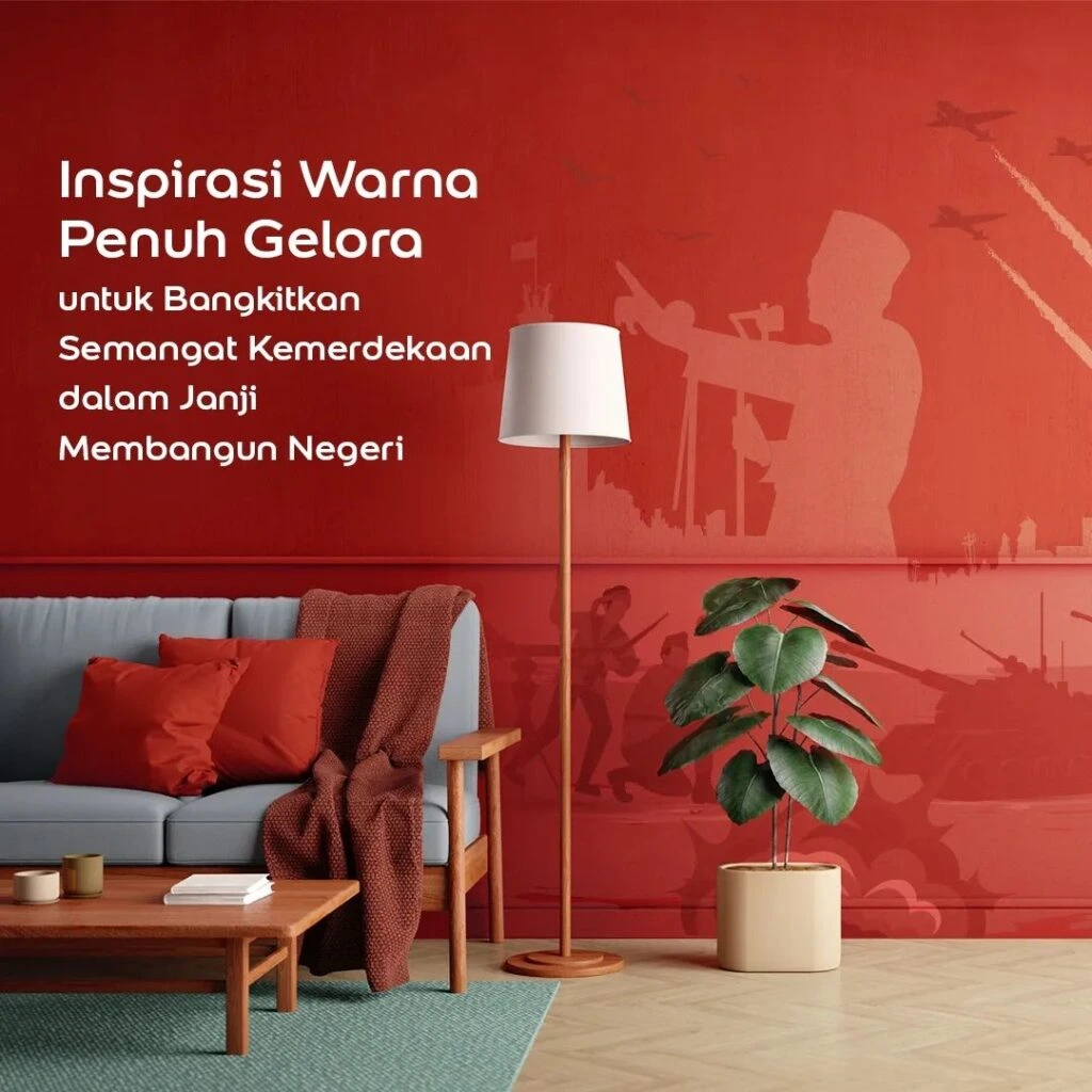 Inspirasi Warna Penuh Gelora Dari Dulux