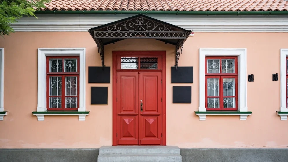 Cat Pintu untuk Natal