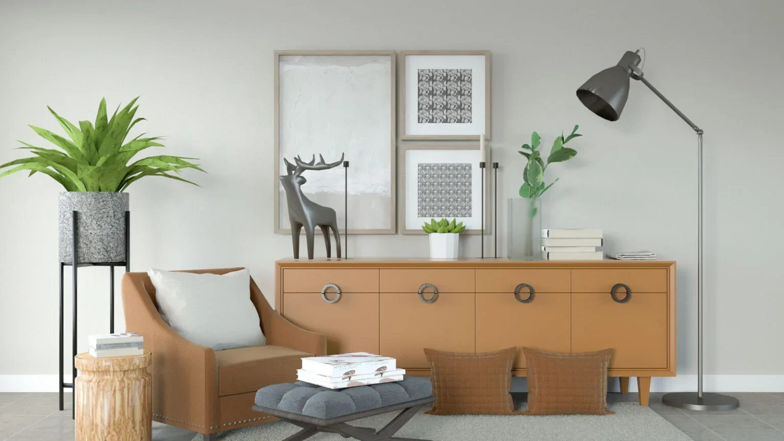 pilihan warna furnitur