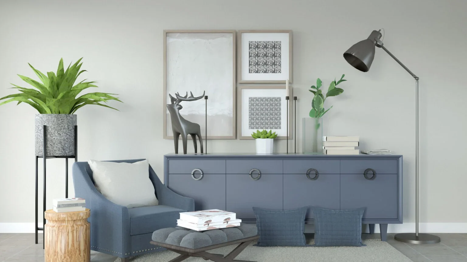 pilihan warna furnitur