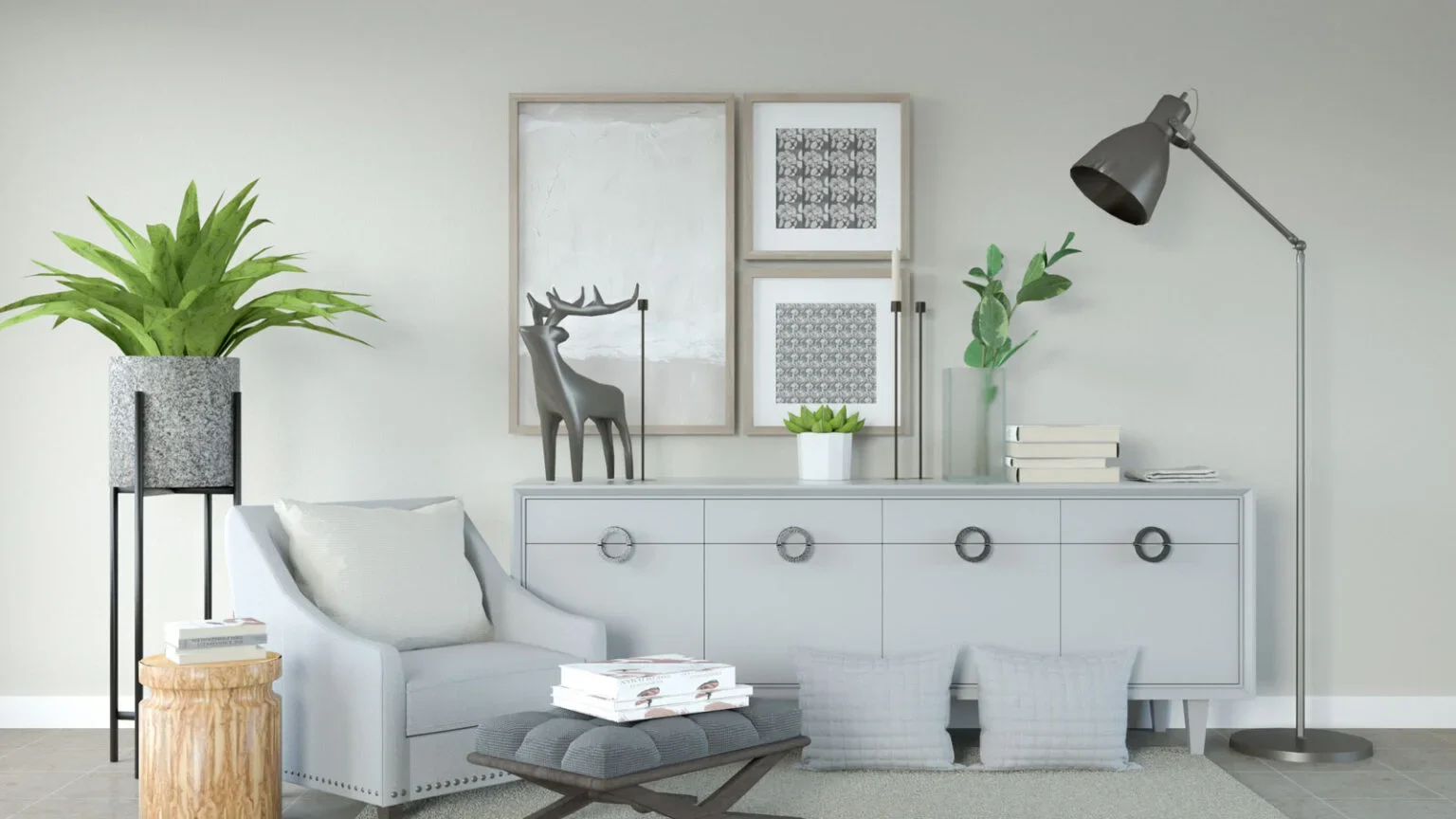 pilihan warna furnitur