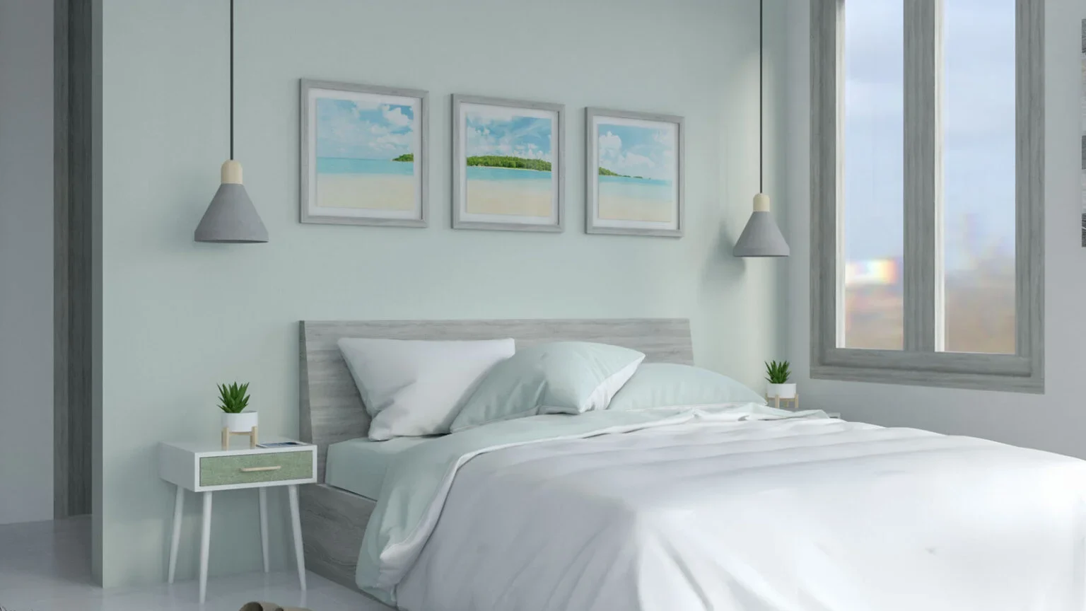 Warna Hijau Dinding Kamar