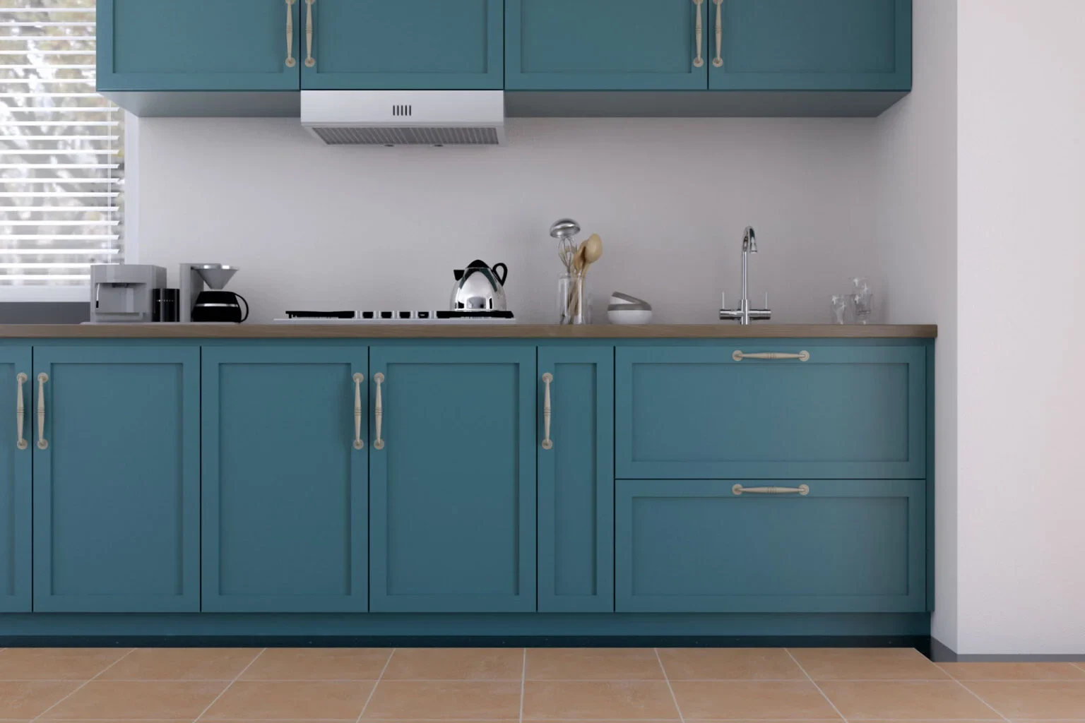 warna kabinet dapur