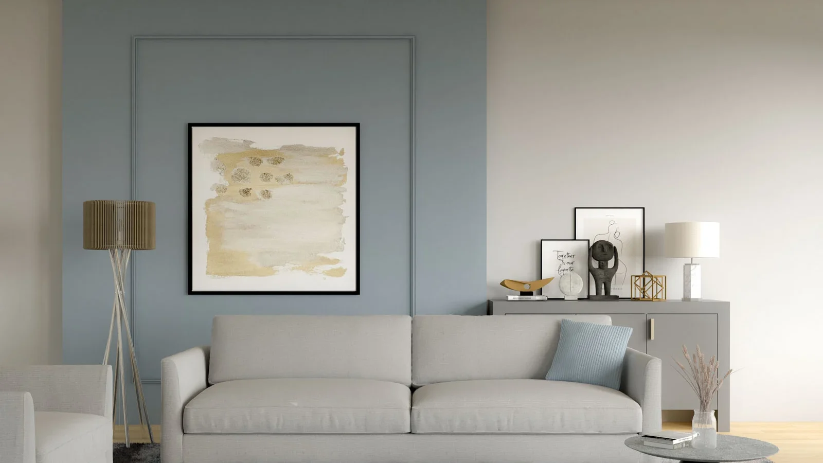 Rekomendasi Warna Biru Untuk Dinding Aksen Yang Elegan