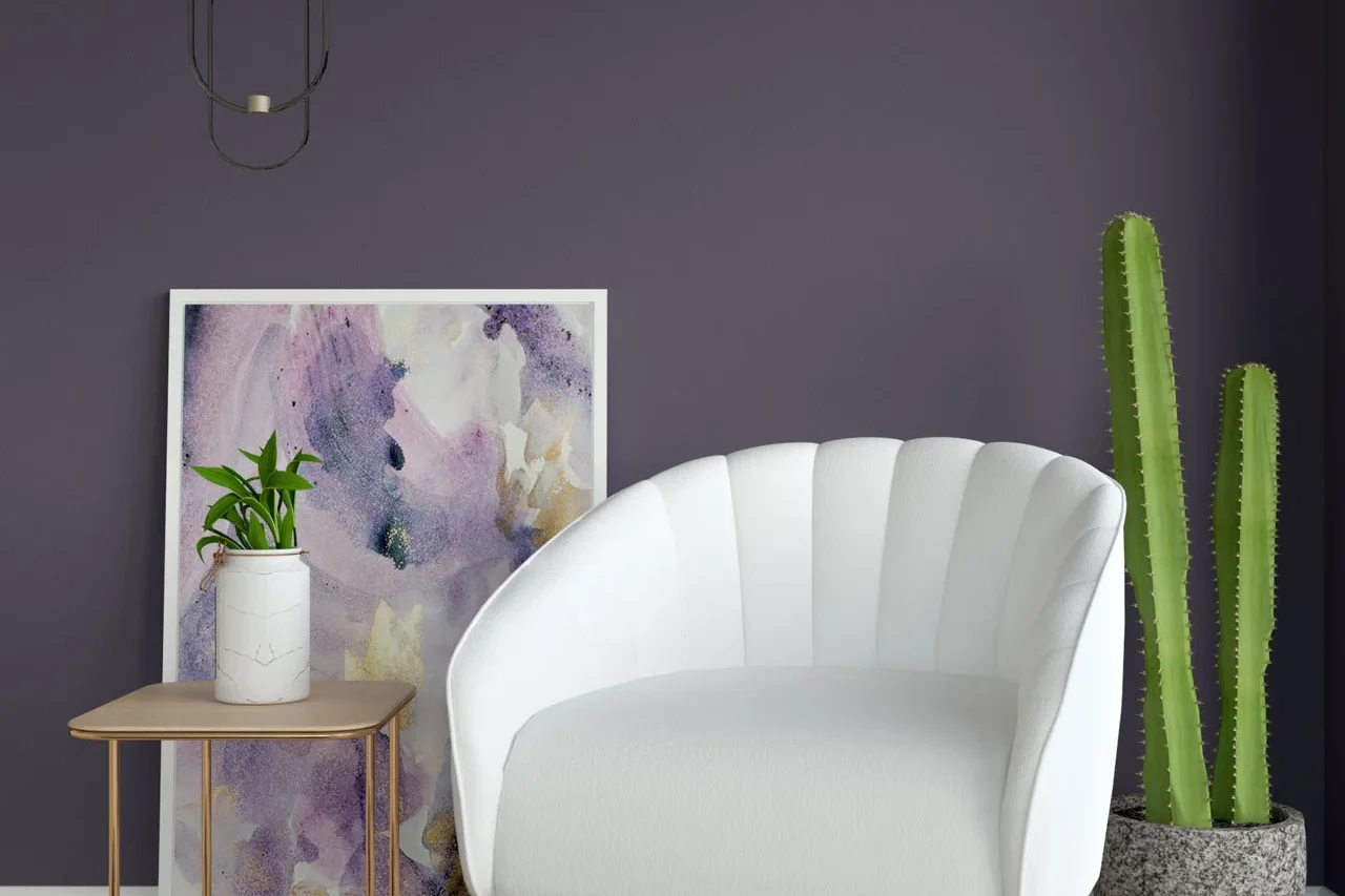 Warna Dinding Undertone Ungu