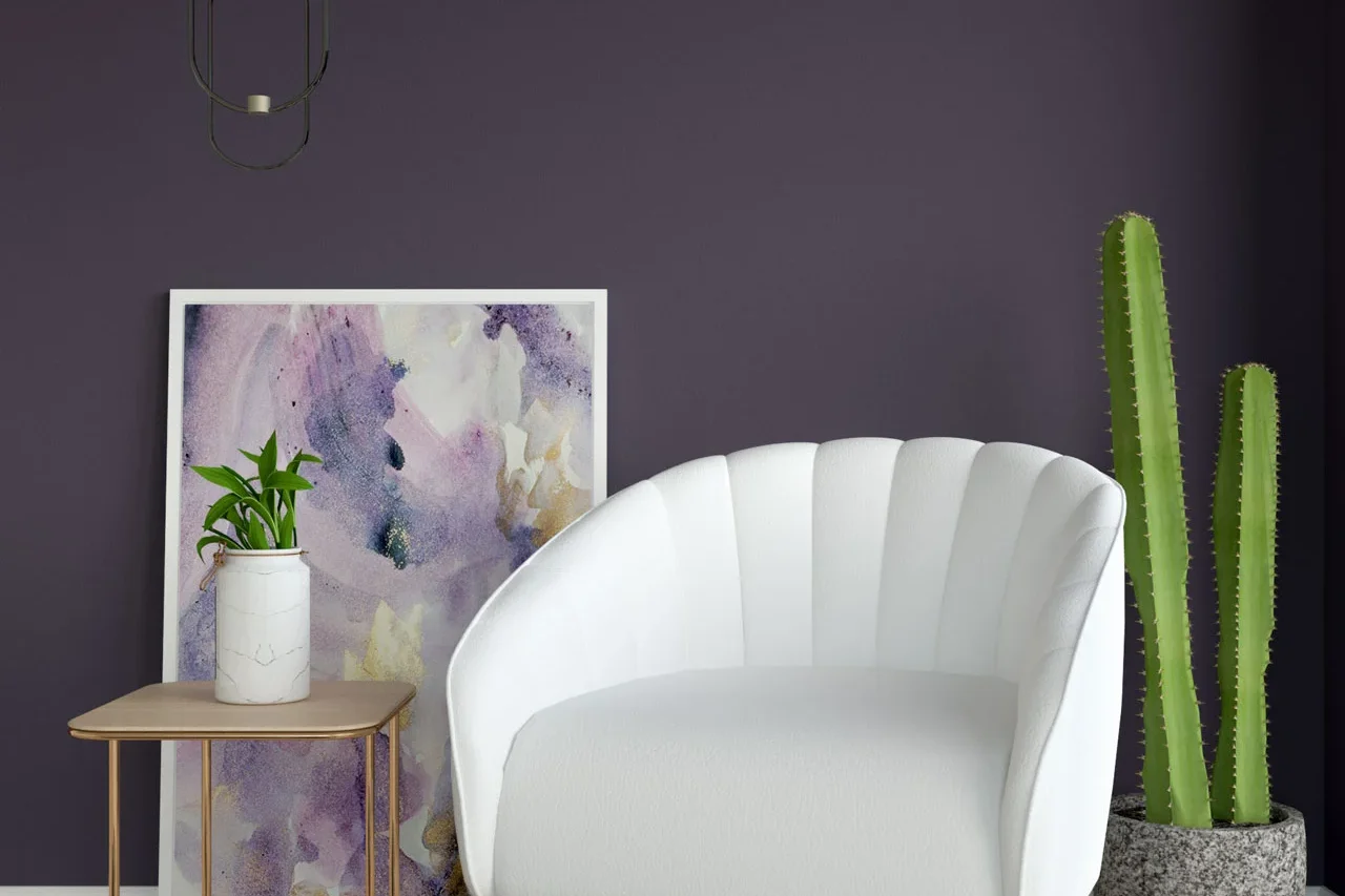 Warna Dinding Undertone Ungu