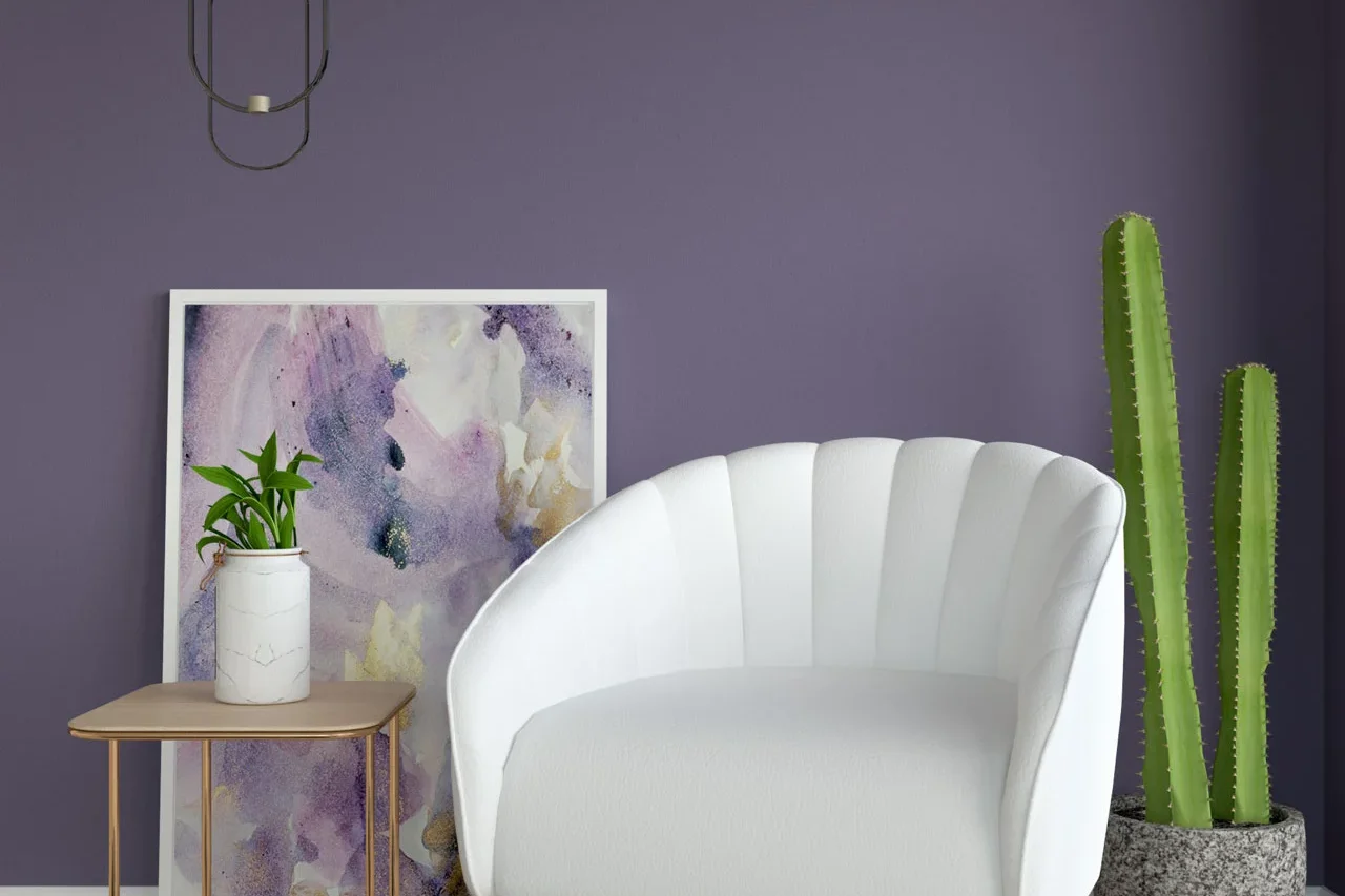 Warna Dinding Undertone Ungu