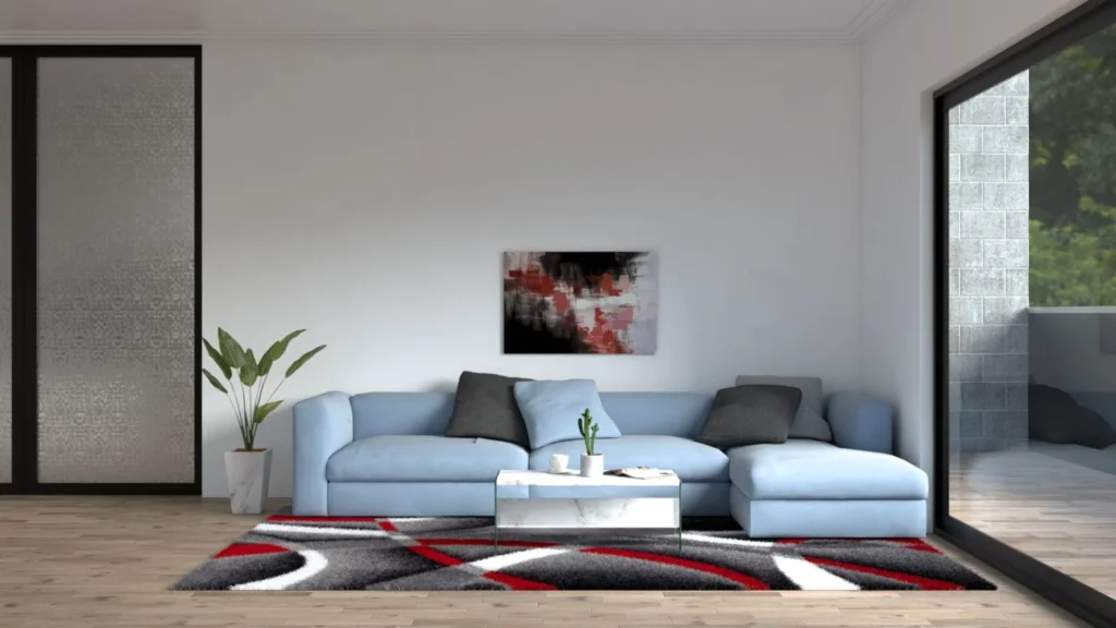 Palet Warna Ruang Tamu yang Cocok dengan Sofa Biru - Jasa Cat