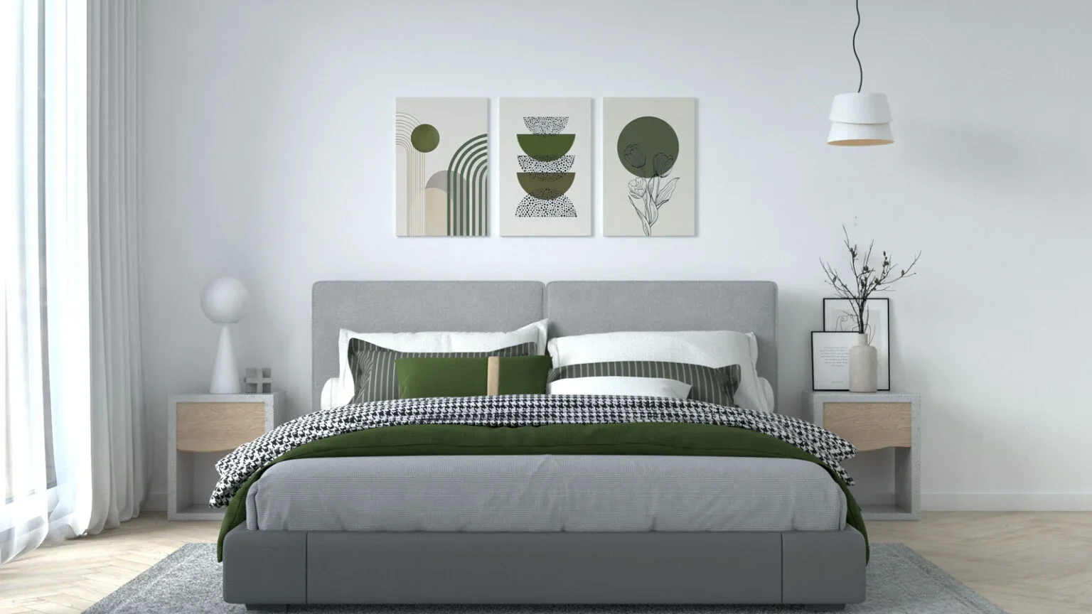 Palet Warna Kamar Tidur