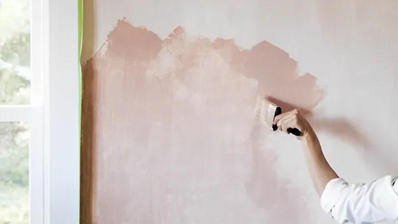 Pengecatan Dinding Cement Wash