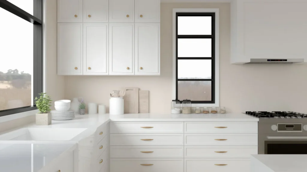 Warna Dapur Kabinet Putih