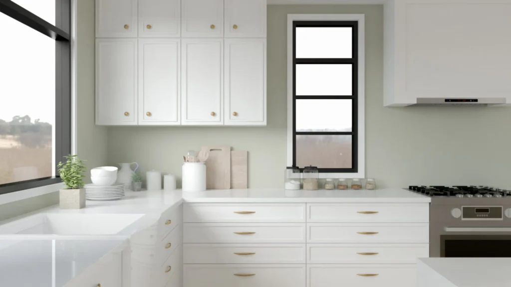 Warna Dapur Kabinet Putih