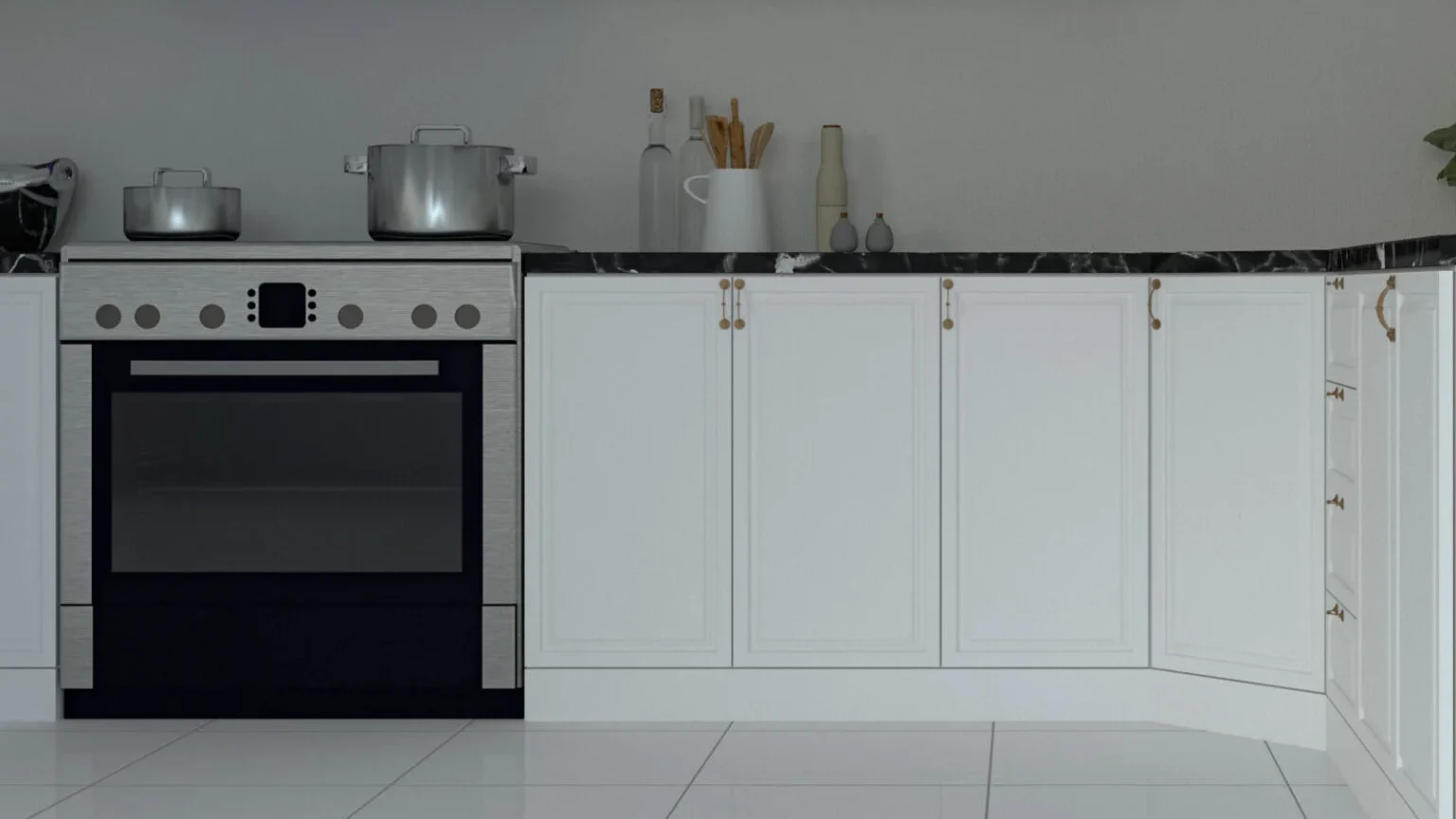 Pilihan Warna Dapur Terbaik untuk Kabinet Putih