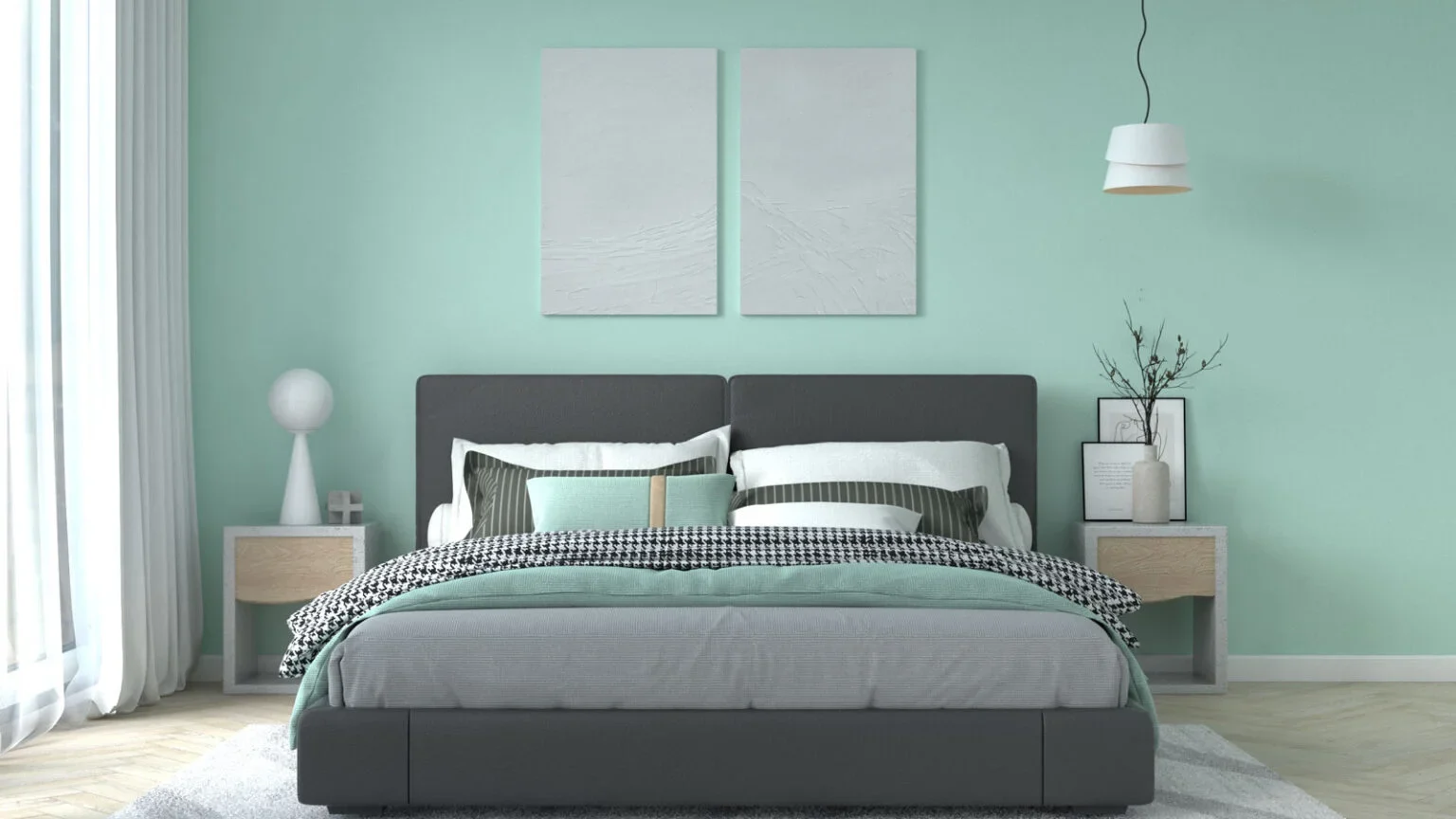 Palet Warna Kamar Tidur