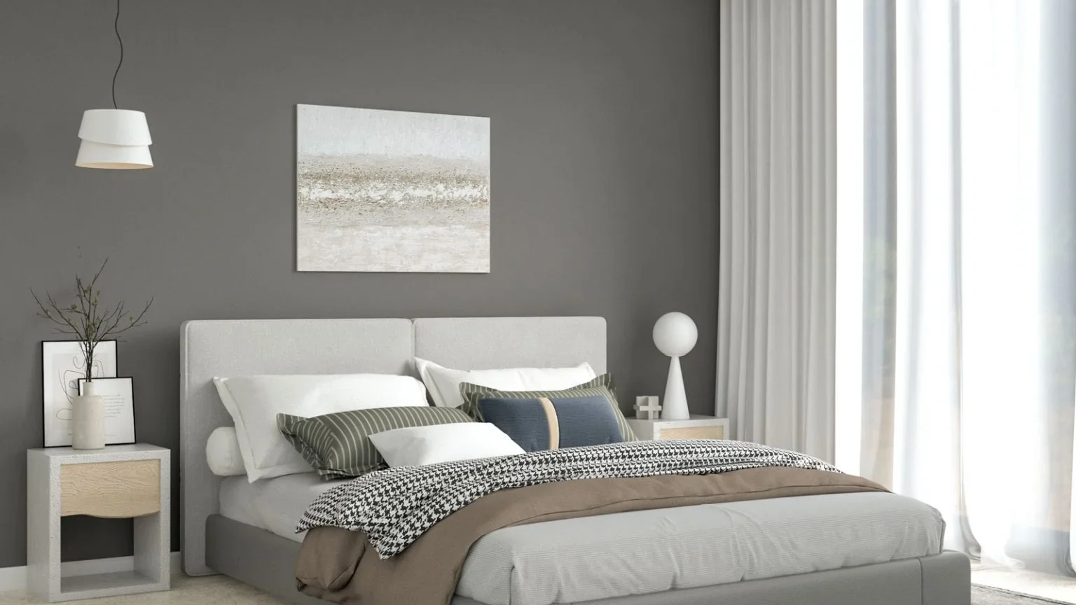 Dinding Aksen Kamar Tidur