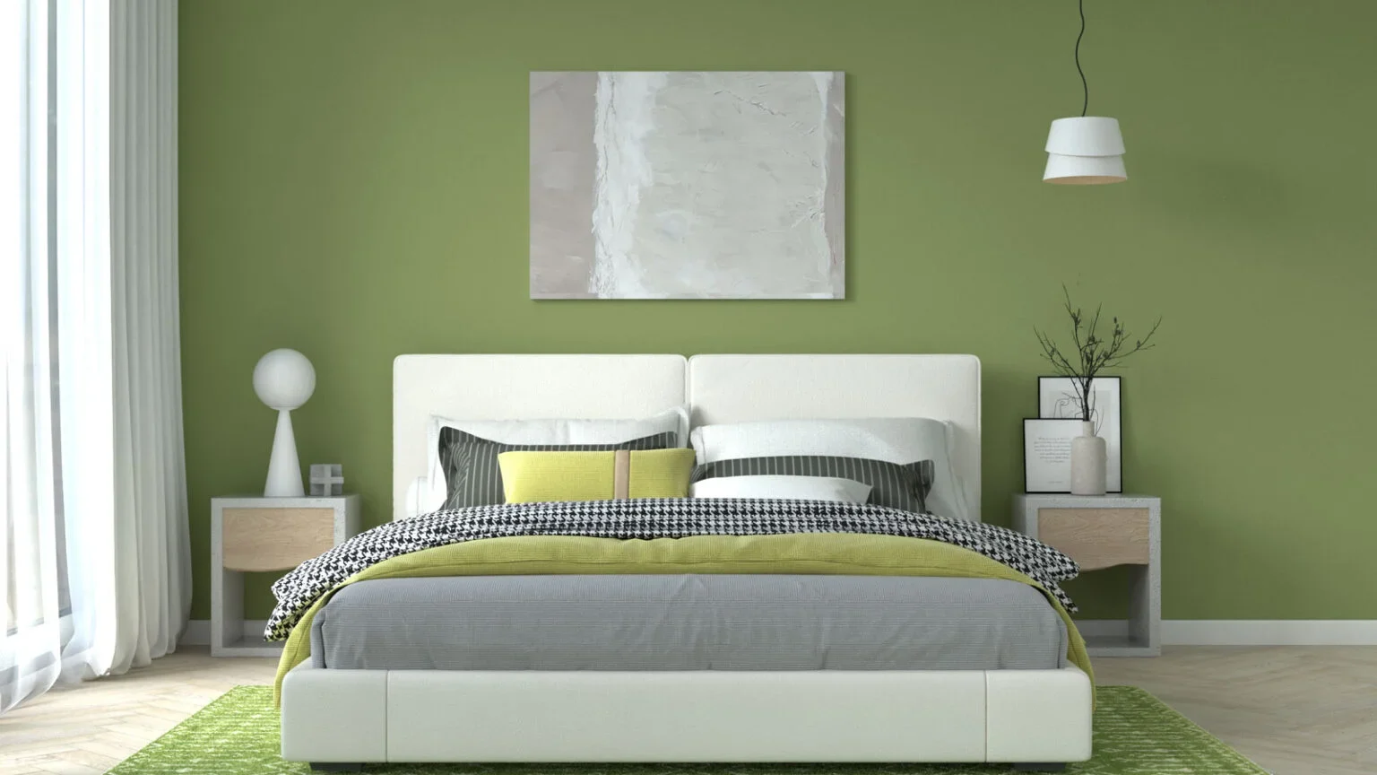 Palet Warna Kamar Tidur