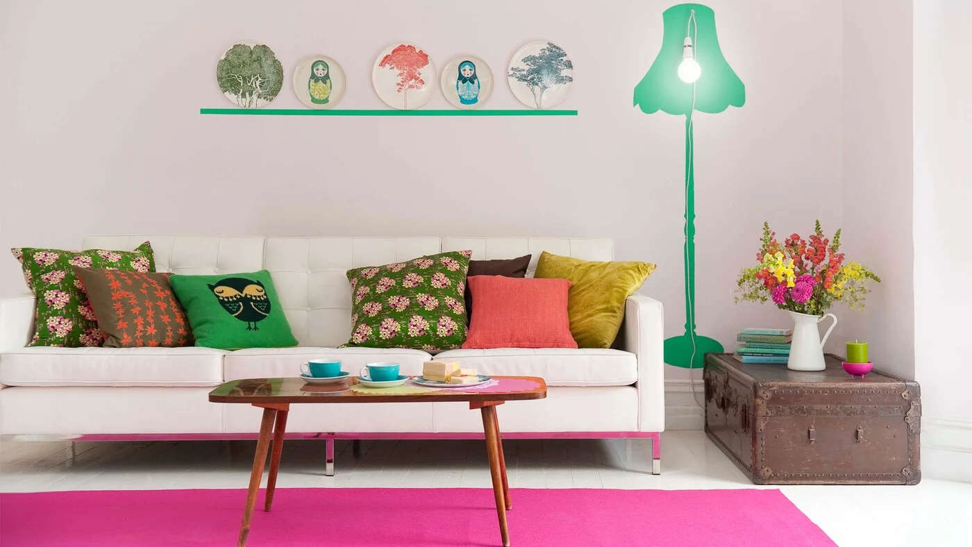 Inspirasi Warna Floral Untuk Ruang Yang Menyenangkan