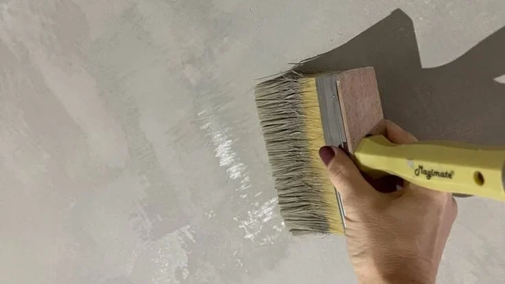 Pengecatan Dinding Cement Wash