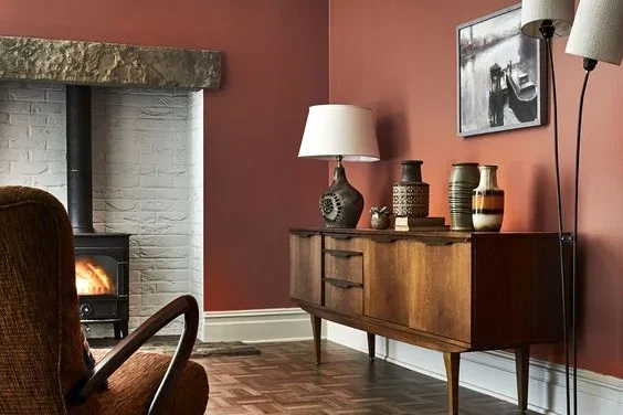 Cat Interior Nuansa Retro