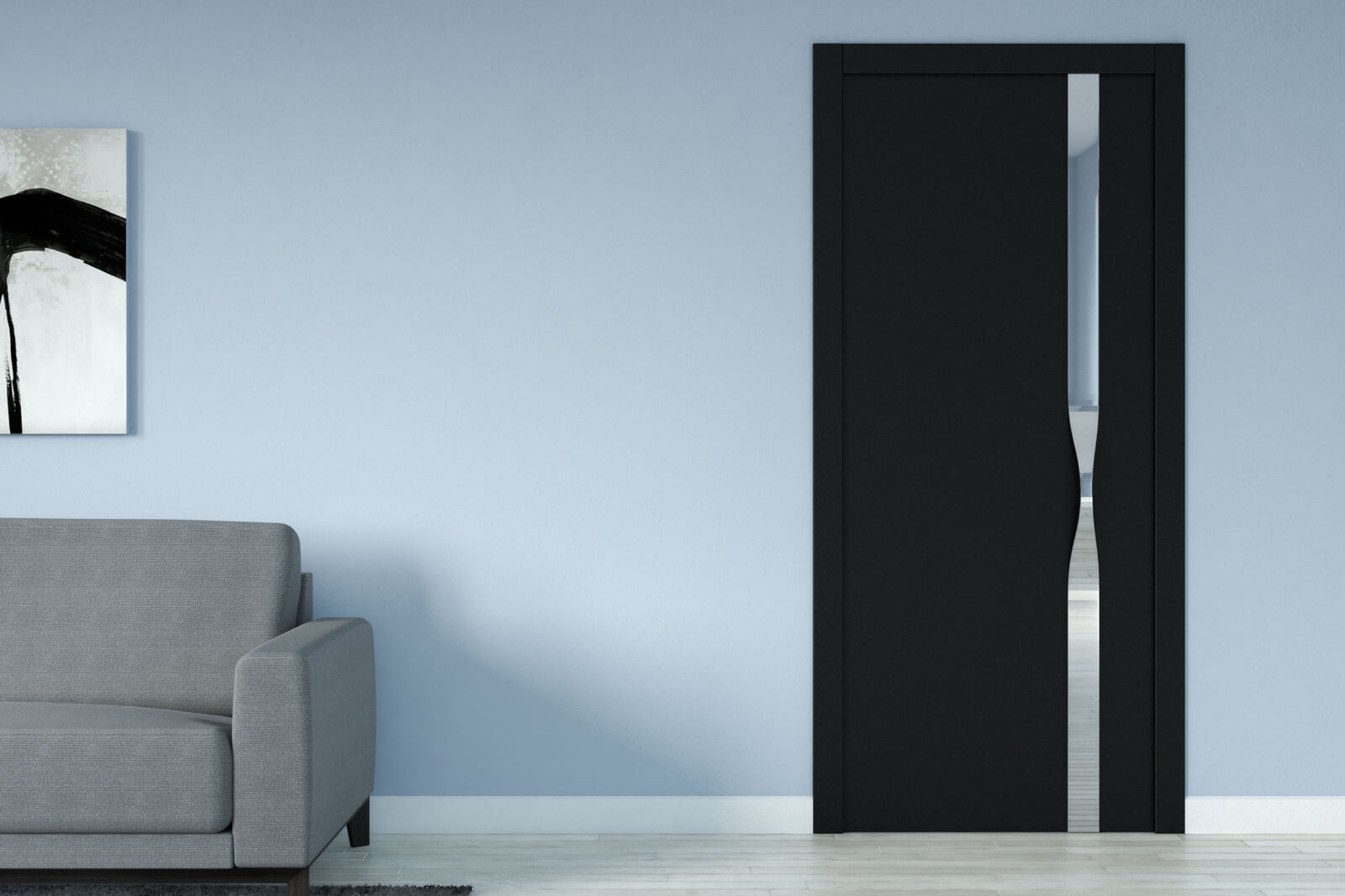 Warna Cat Dinding Pintu Warna Hitam