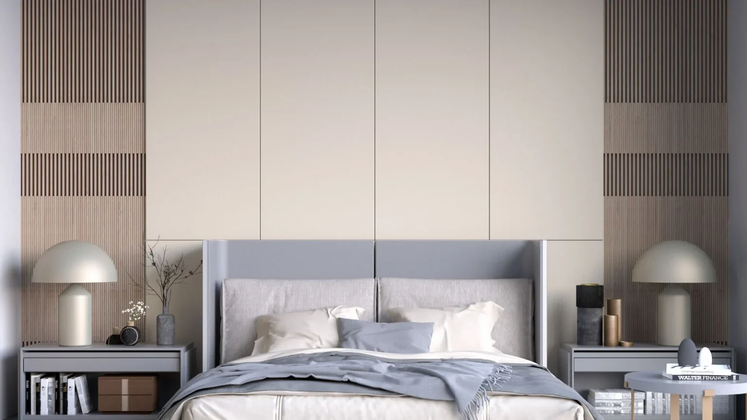 Kamar Tidur Kombinasi Warna