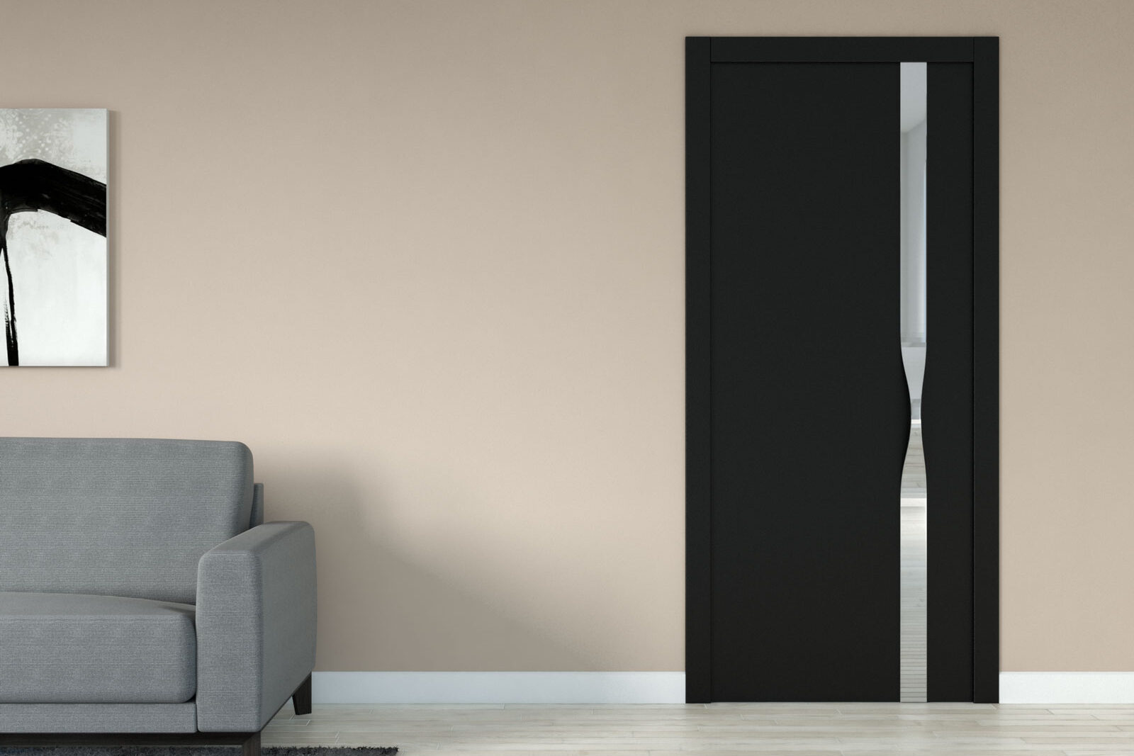 Warna Cat Dinding Pintu Warna Hitam