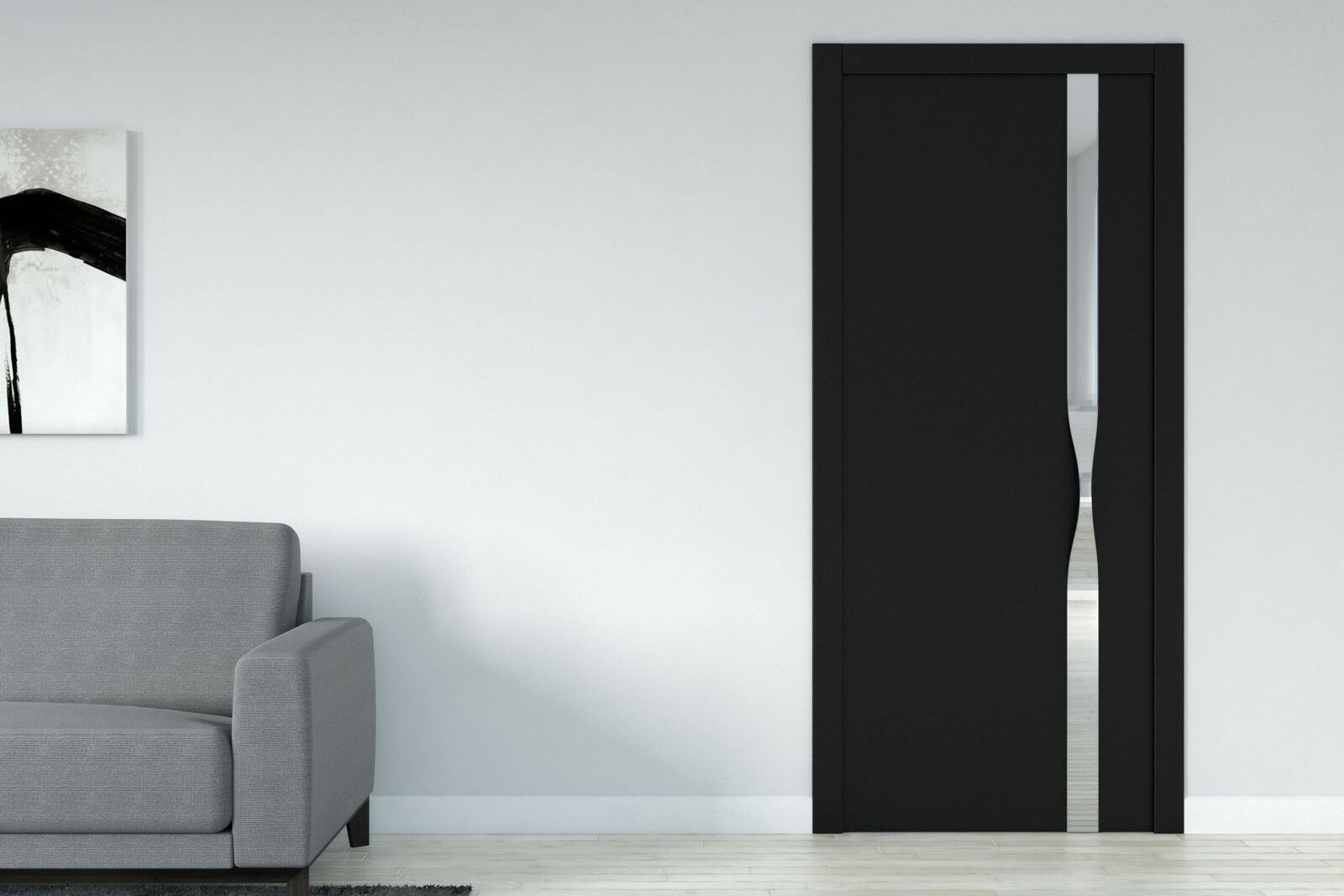 Warna Dinding Pintu Hitam