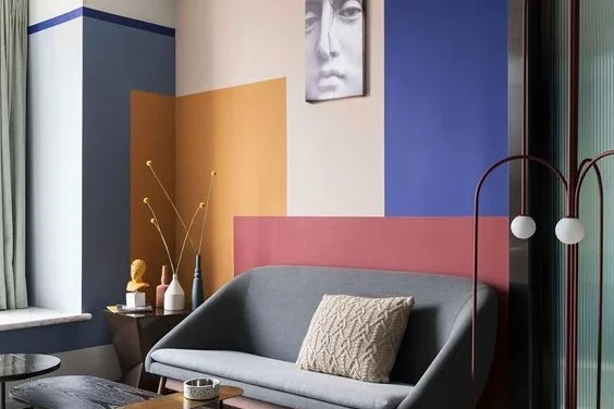 pengecatan color blocking