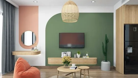 pengecatan color blocking