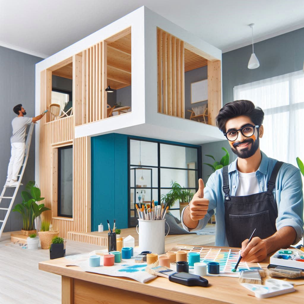 cat rumah yang bagus