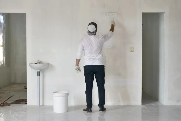 Perbedaan Pengecatan Rumah dengan Gedung