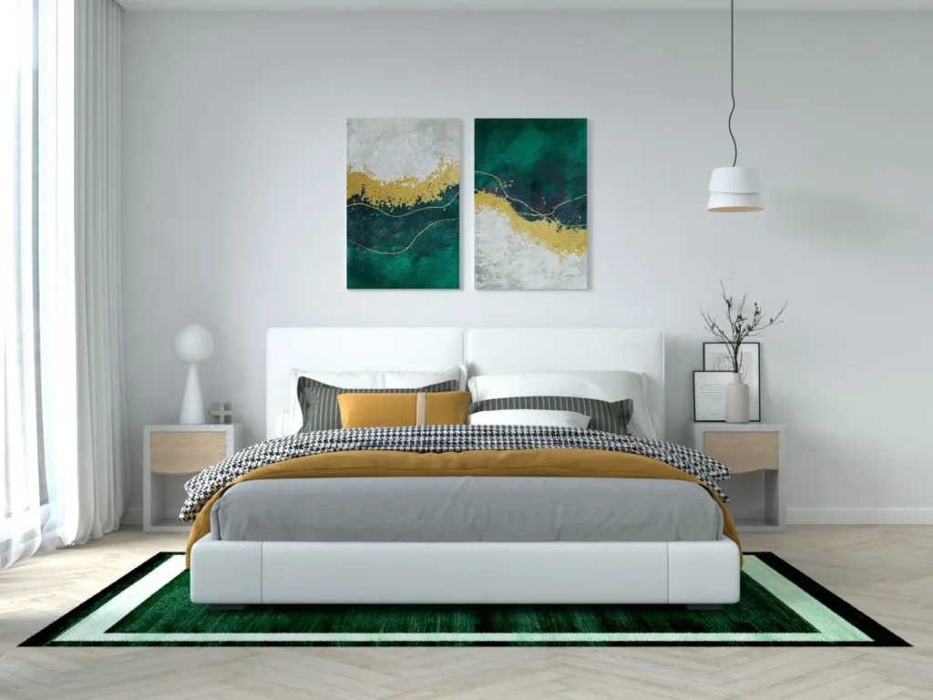 Dinding Polos vs Motif