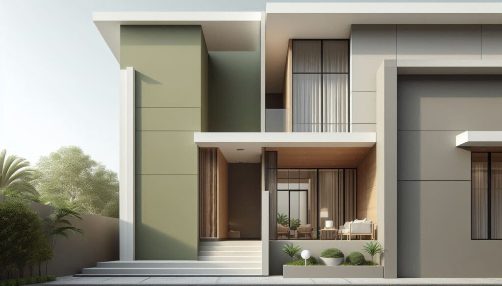 Kombinasi Warna Eksterior Bangunan