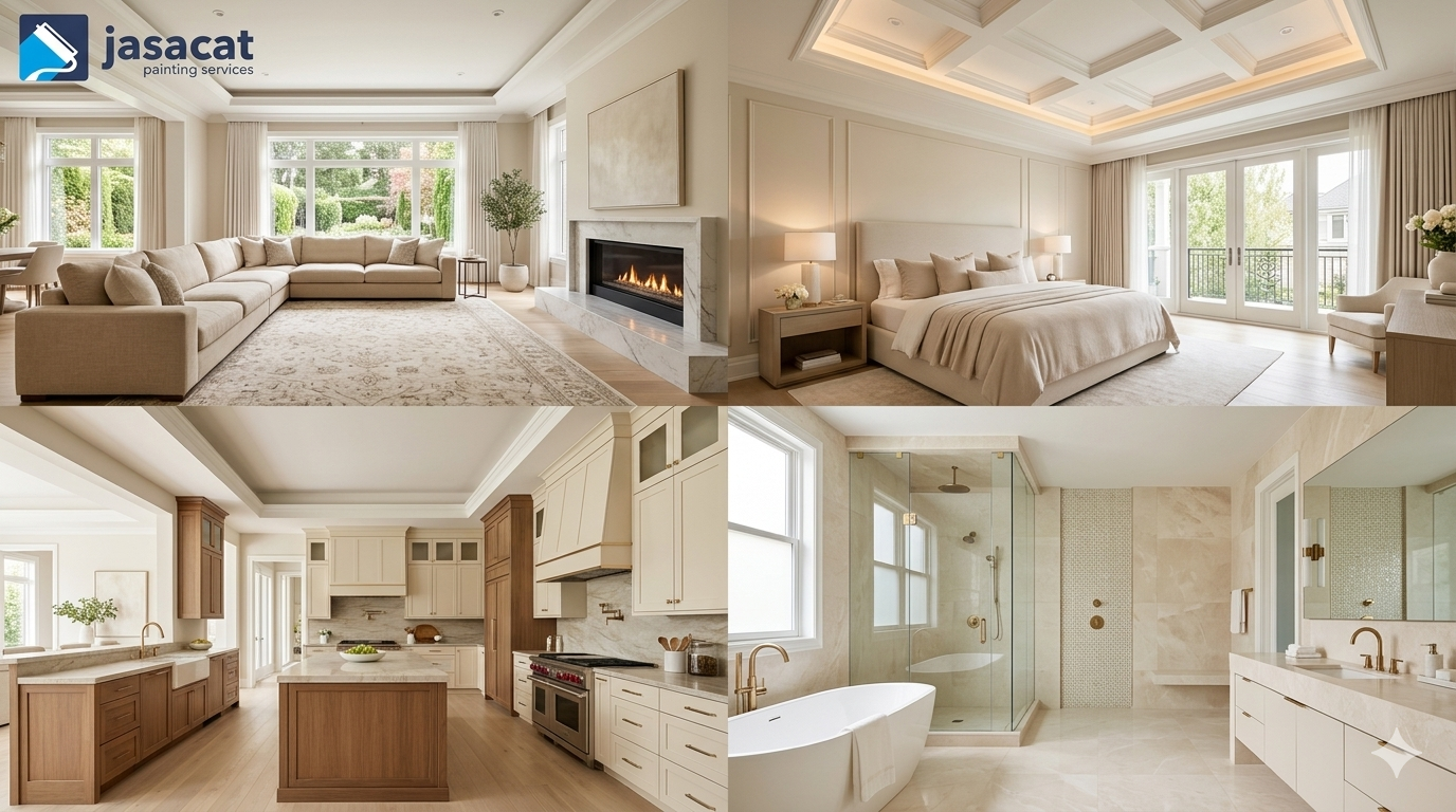 Jasa Cat Rumah PIK untuk Interior Modern Mewah