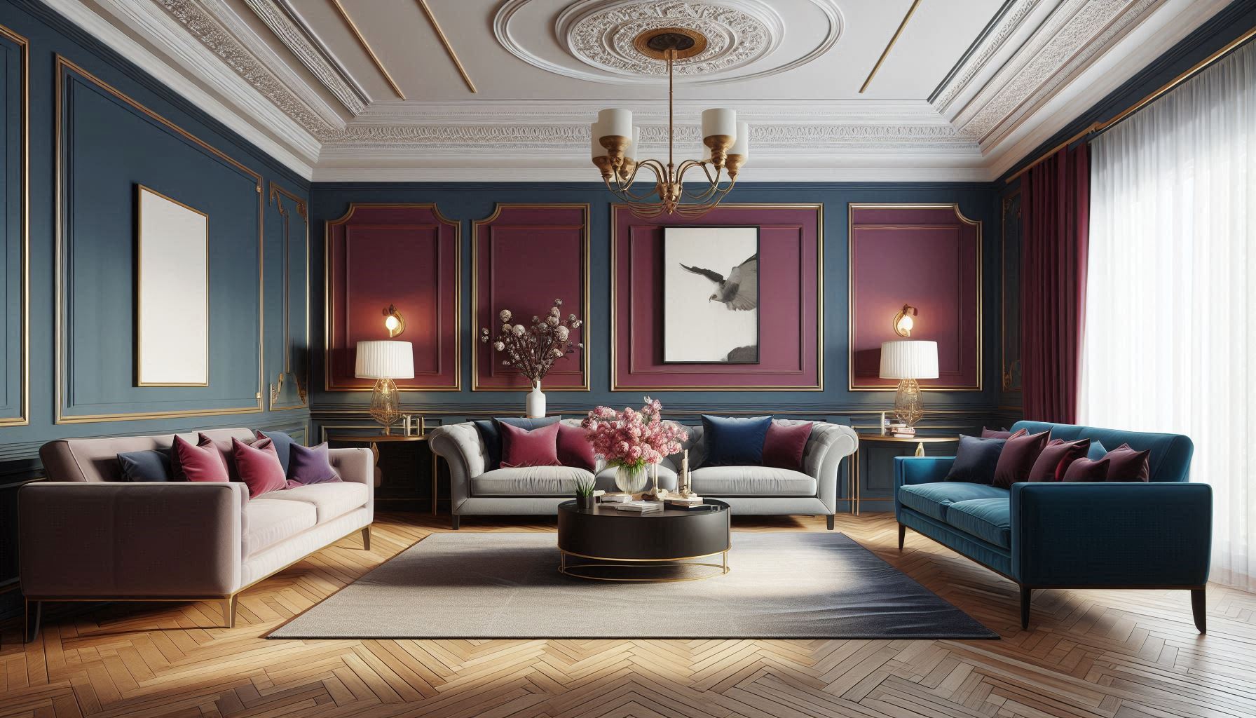 Cat Interior Depok Elite untuk Hunian Bergaya Klasik Modern