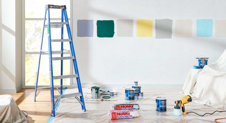 Refleksi Ketenangan lewat Cat Dinding Rumah GDC Depok