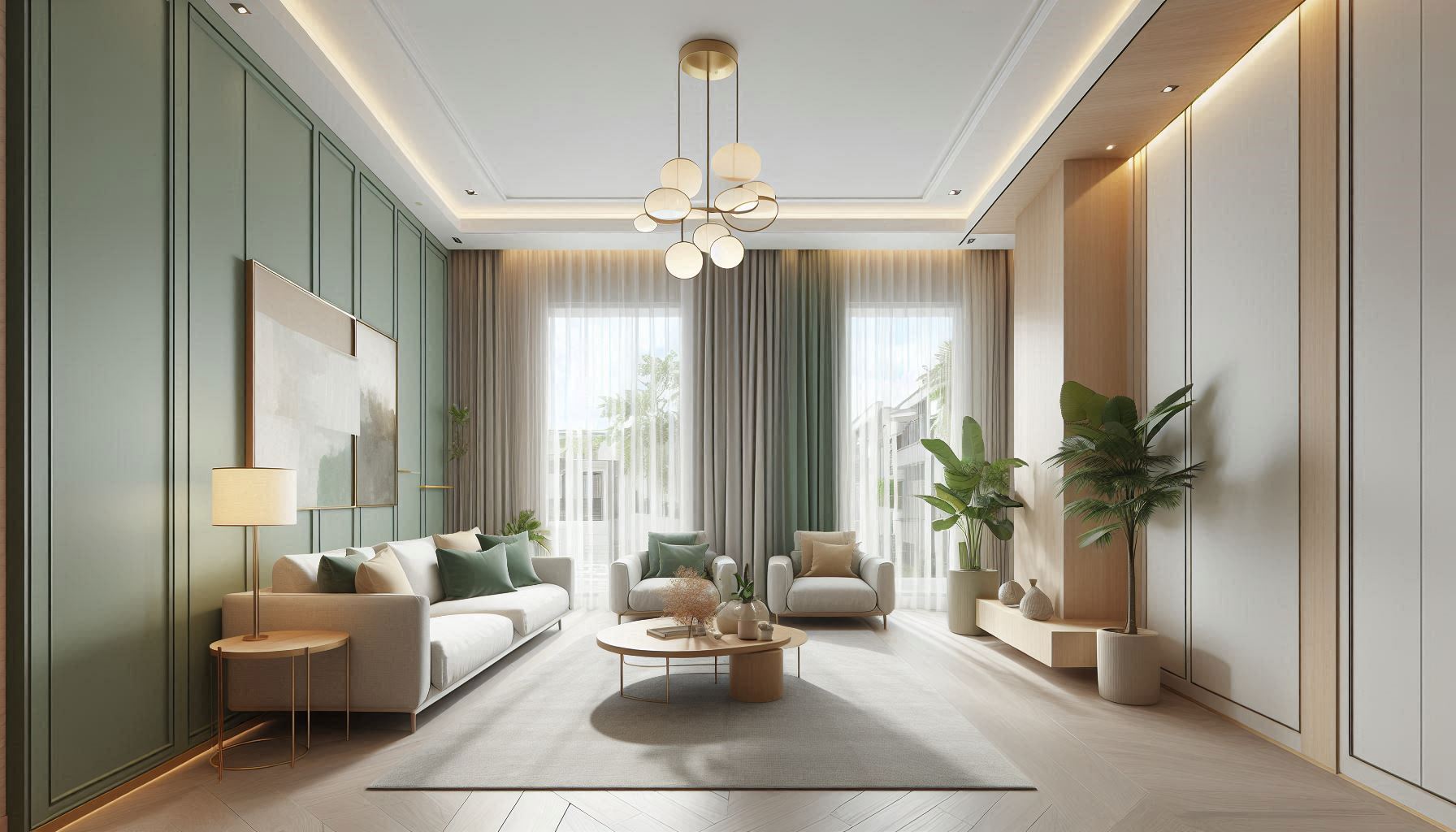 Cat Rumah Senopati Modern untuk Hunian yang Berkelas