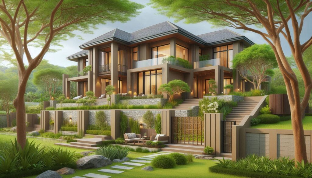 Cat rumah besar Gunawarman