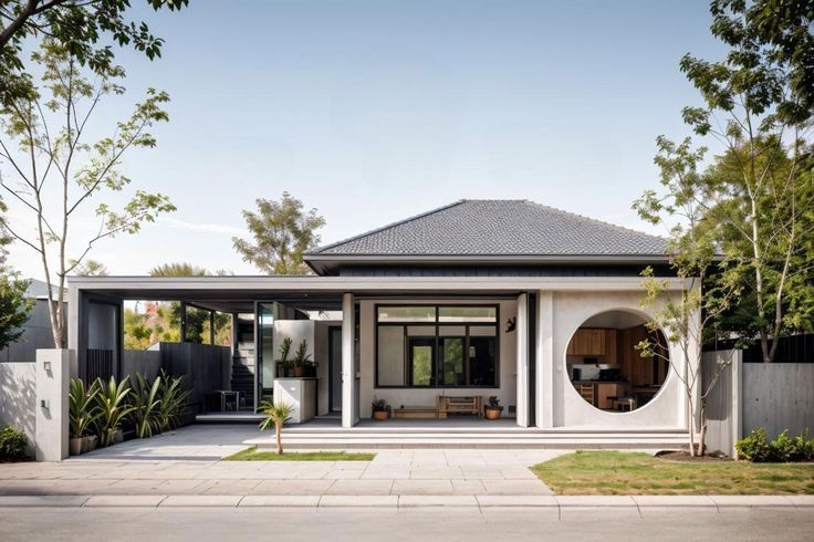 Gaya Modern Tropis dari Cat Rumah Bintaro Emerald