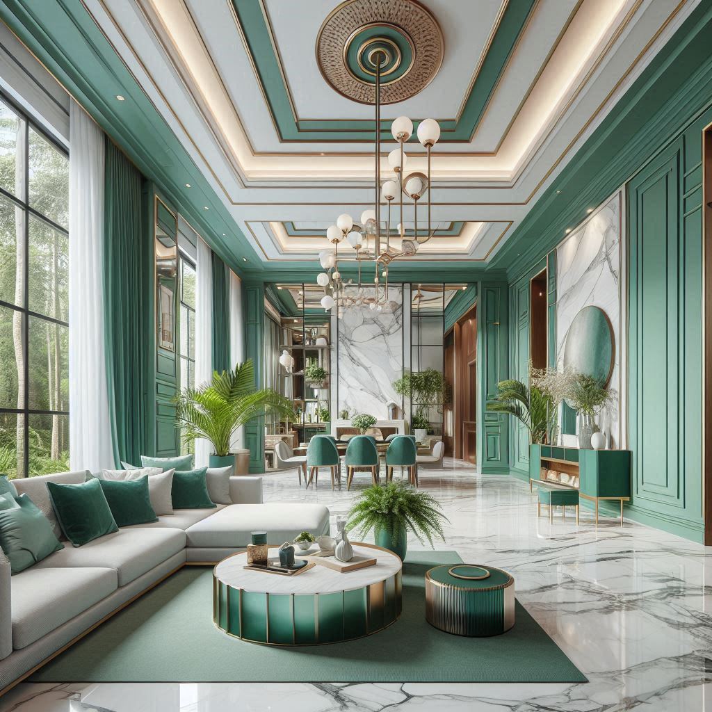 Cat rumah Galaxy Park