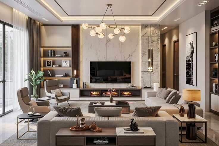 Pengecatan Interior Cipete Selatan yang Artistik dan Mewah