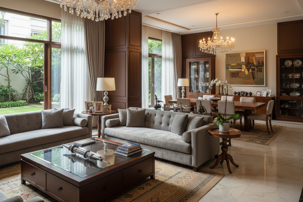 Cat Interior Elite Patra Kuningan untuk Ruang Premium