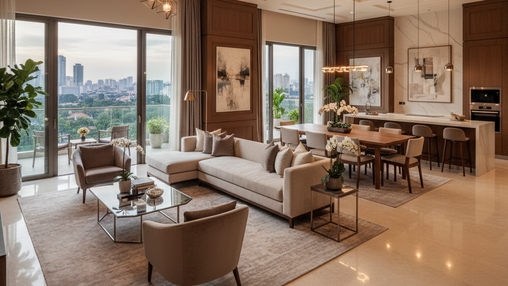 Jasa Cat Apartemen Kuningan Bergaya Eksklusif