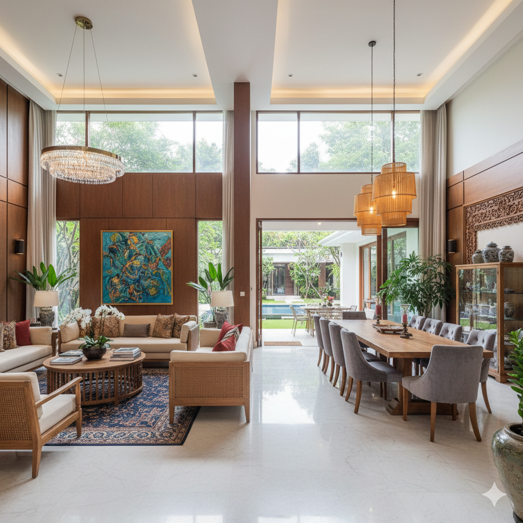 Cat Premium Kebayoran Baru Bergaya Modern