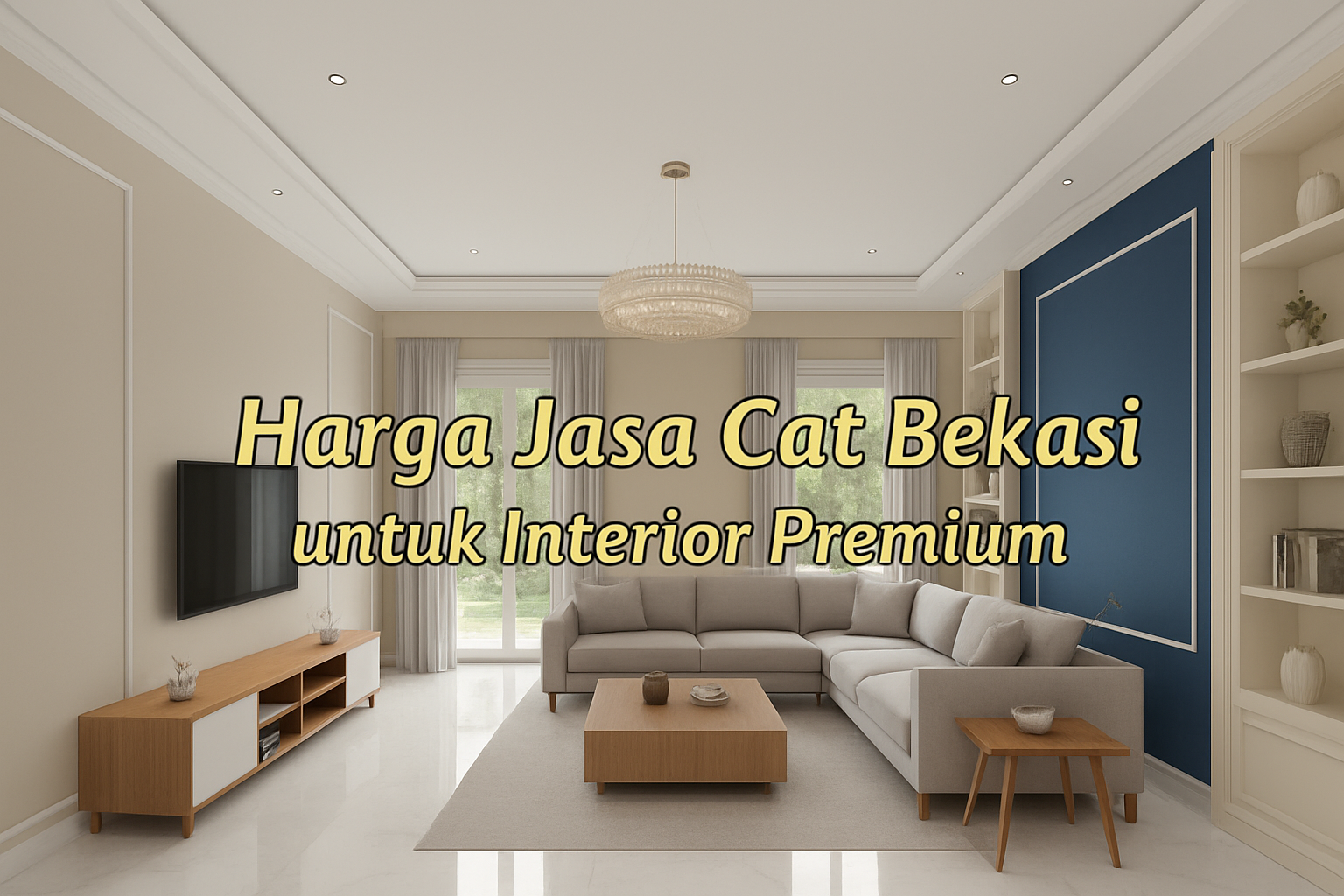 Harga Jasa Cat Bekasi untuk Interior Premium