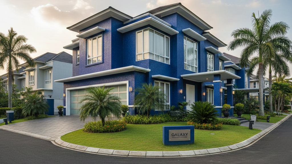 Cat Eksterior Premium Galaxy untuk Rumah Elite